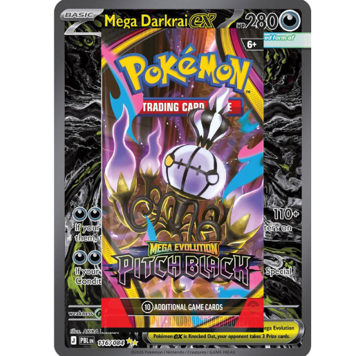 Pitch Black Booster pack - Engelsk