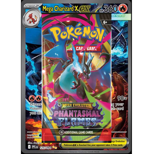 Phantasmal Flames Booster pack - Engelsk
