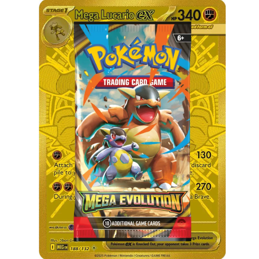 Mega Evolution Booster pack - Engelsk